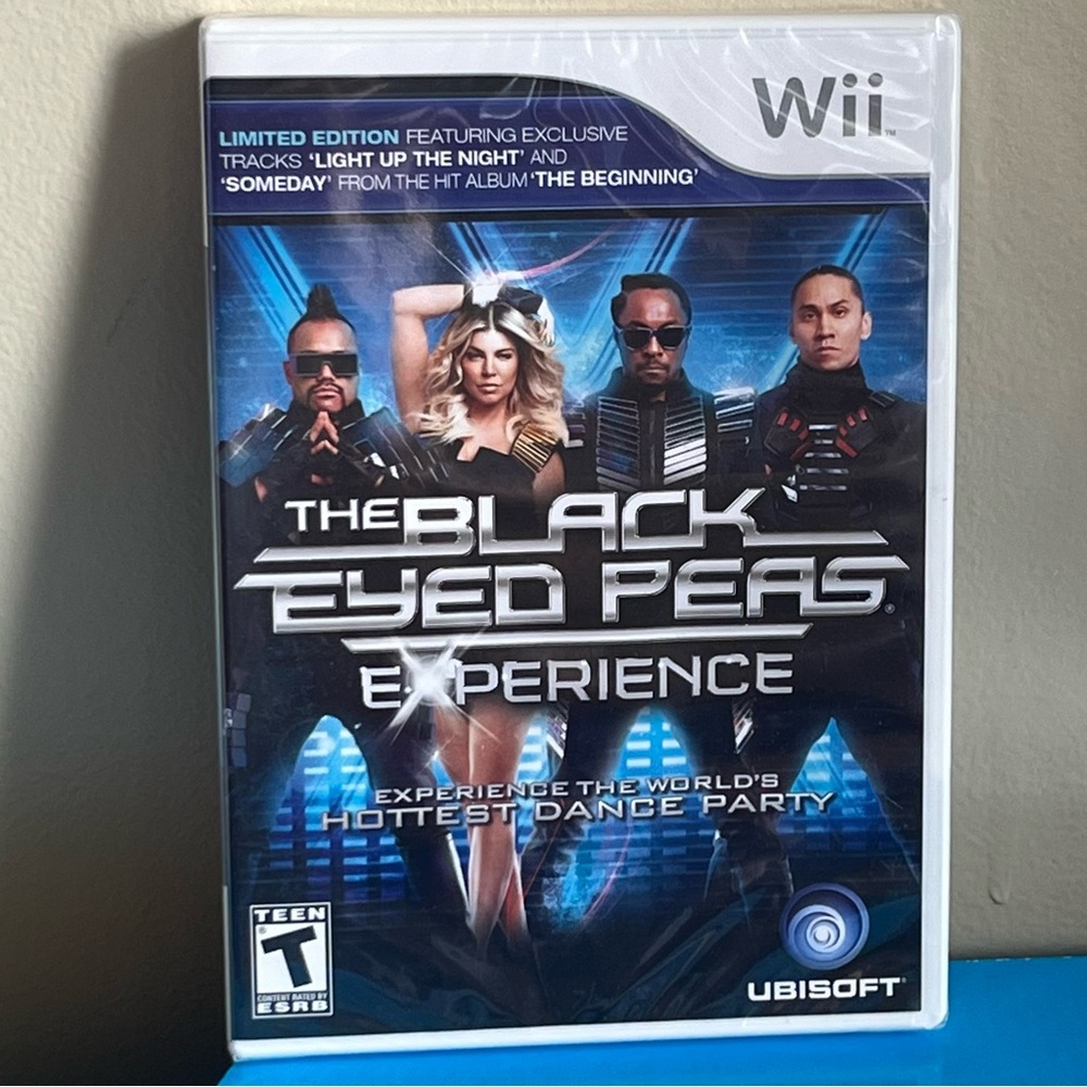 Wii The Black Eyed Peas Experience Game NEW in Package Never Opened Family Fun